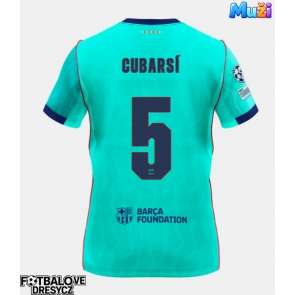 Barcelona Pau Cubarsi #5 Alternativní Dres 2026-27 Krátký Rukáv
